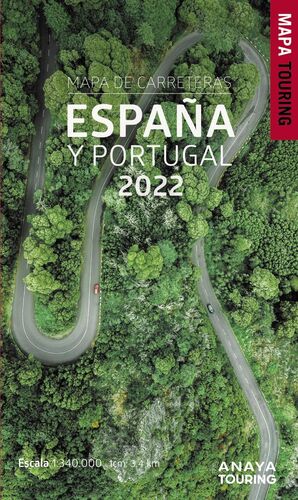 MAPA DE CARRETERAS DE ESPAÑA Y PORTUGAL 1:340.000, 2022 *