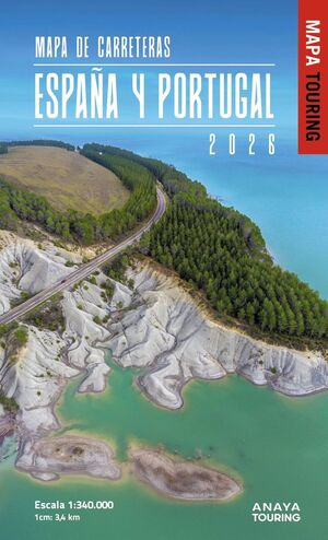 MAPA DE CARRETERAS DE ESPAÑA Y PORTUGAL 1:340.000, 2026 *