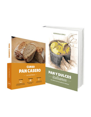 PAN Y DULCES ITALIANOS CON EL CURSO DE PAN CASERO DE JORDI MORERA (PACK) *