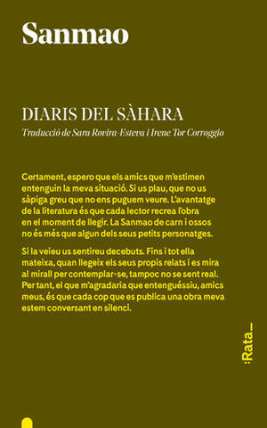 DIARIS DEL SÀHARA *