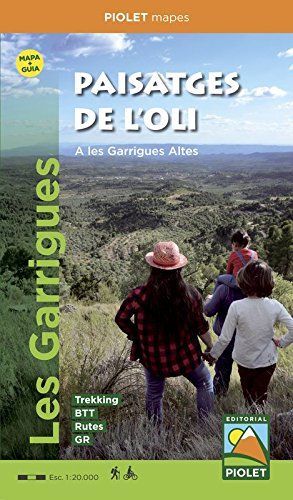 PAISATGES DE L'OLI. LES GARRIGUES 1:20.000