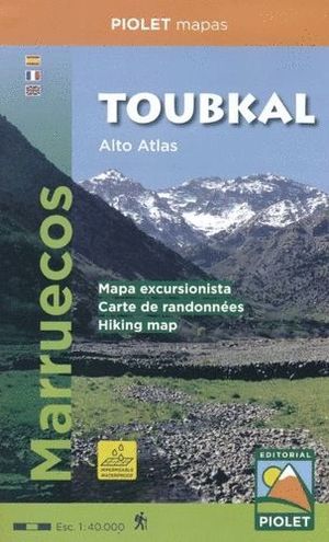 TOUBKAL. ALTO ATLAS 1:40.000 (N.E)