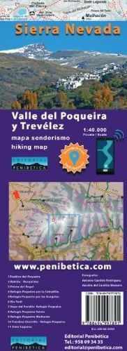 VALLE DEL POQUEIRA Y TREVÉLEZ 1:40,000 *