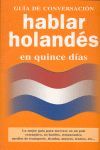 HABLAR HOLANDES EN QUINCE DÍAS