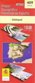 409 CALATAYUD 1:50,000 * (POR ENCARGO 1 SEM)