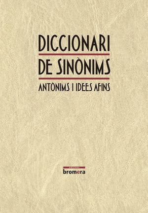 DICCIONARI DE SINÒNIMS *