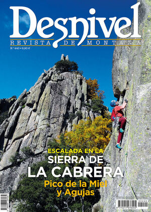 440 ESCALADA EN LA SIERRA DE LA CABRERA.  DESNIVEL