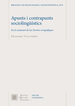 APUNTS I CONTRAPUNTS SOCIOLINGÜÍSTICS *