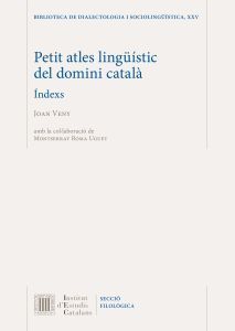 PETIT ATLES LINGÜÍSTIC DEL DOMINI CATALÀ. ÍNDEXS *