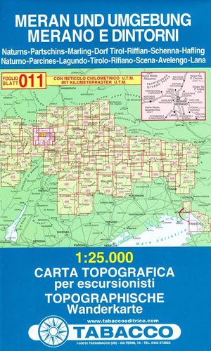 011:  MERANO E DINTORNI / MERAN UND UMGEBUNG *