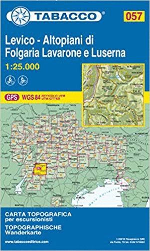 057 LEVICO - ALTOPIANI DI FOLGARIA-LAVARONE E LUSERNA