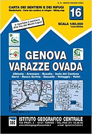 16 GENOVA, VARAZZE, OVADA 1:50.000 *