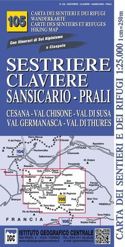 105 SESTRIERE CLAVIERE SANSICARIO PRALI E.1.25,0000