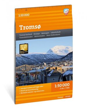TURKART TROMSØ 1:50.000 (NORWAY / NORUEGA) *