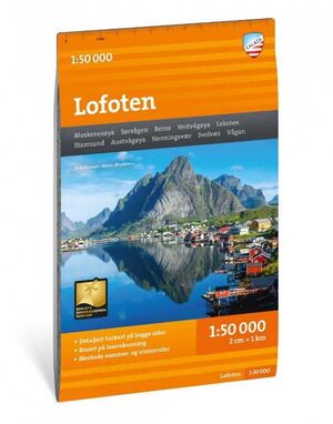 LOFOTEN 1:50,000 (NORUEGA/NORWAY)