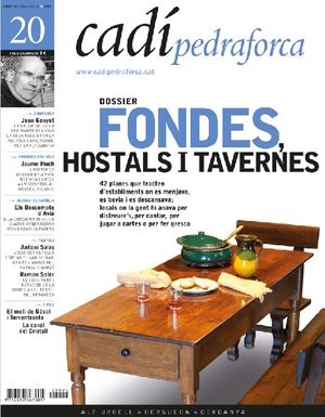 20 FONDES, HOSTALS I TAVERNES. CADÍ-PEDRAFORCA