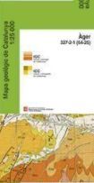 ÀGER. MAPA GEOLÒGIC 1:25.000. FULL 327-2-1 (64-25) *