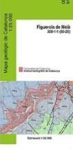 FIGUEROLA DE MEIÀ MAPA GEOLÒGIC 1:25.000.  FULL 328-1-1 (65-25) *