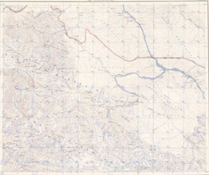 SHIMSHAL NJ43-15(GHUJERAB MOUNTAINS - HISPAR GLACIER) 1:250,000 *