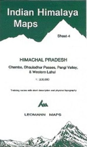 INDIA HIMALAYA MAP 4: HIMACHAL PRADESH 1:200,000 *