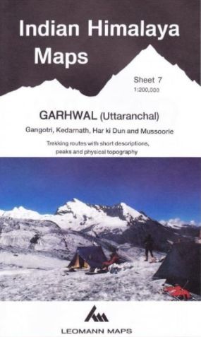 INDIA HIMALAYA MAP 7: GARHWAL 1:200,000 *