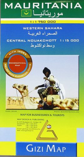 MAURITANIA 1:1.750.000 WESTERN SAHARA  *