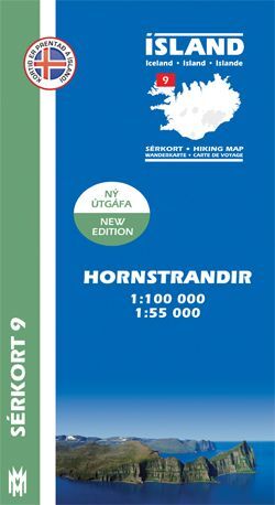 HORNSTRANDIR Nº 9: 1 : 100 000 / 1 : 55 000 *