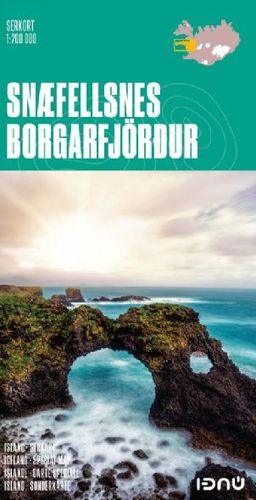 SNÆFELLSNES  BORGARFJÖRÐUR 1:200,000  (IRELAND - ISLANDIA)  *