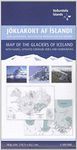 ICELAND: MAP OF THE GLACIERS OF ICELAND (ISLANDIA) *