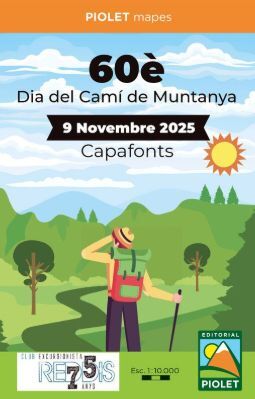 60È DIA DEL CAMÍ DE MUNTANYA. CAPAFONTS 1:10.000