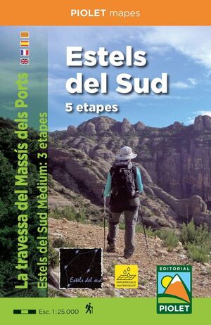ESTELS DEL SUD. 5 ETAPES 1:25,000